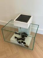 Aquarium - Fluval Edge 2.0 23 liter - binnenfilter - LED, Ophalen, Zo goed als nieuw, Leeg aquarium