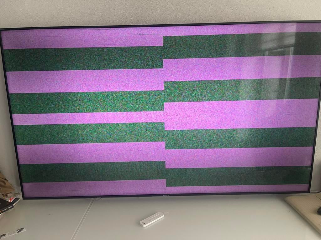 Sony bravia kd 65xe9005 (defect), Ophalen, Gebruikt, Zwart, 50 tot 100 cm