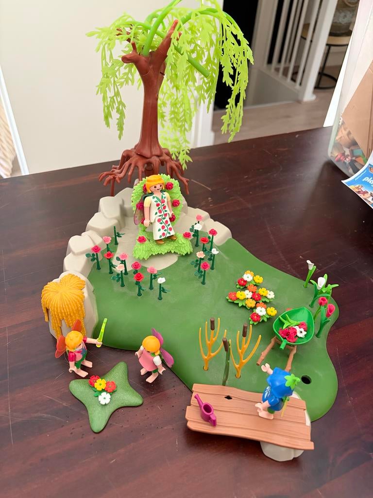 Playmobil Elfen Droomtuin / Elfen D dorp, Ophalen of Verzenden, Zo goed als nieuw, Meisje
