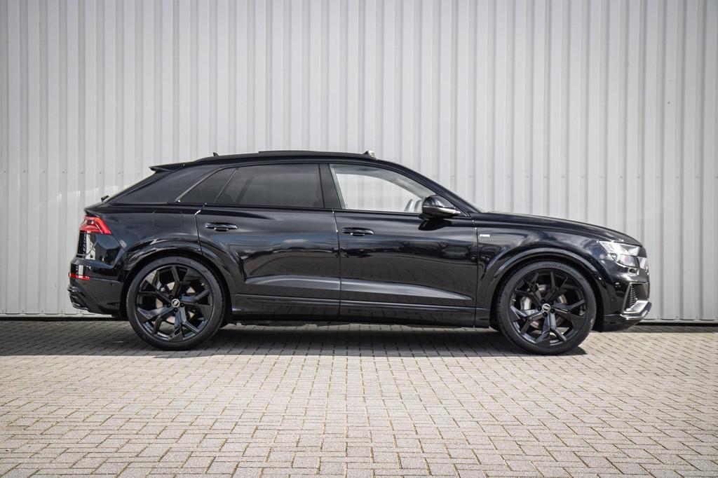 Audi Q8 55 TFSI 340pk quattro Pro Line Plus | B&O Soundsyste, Auto's, Audi, Automaat, 12 maanden, Gebruikt, 2995 cc