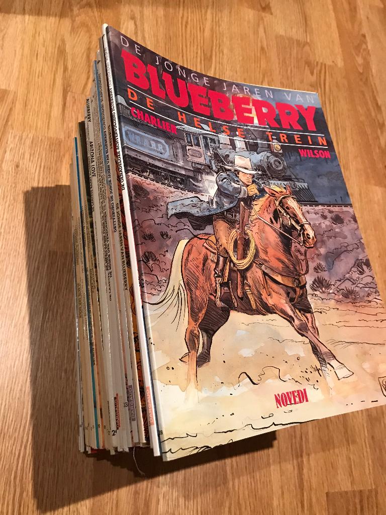 Blueberry complete serie 1 t/m 51 plus specials, Boeken, Stripboeken, Complete serie of reeks, Ophalen of Verzenden, Zo goed als nieuw