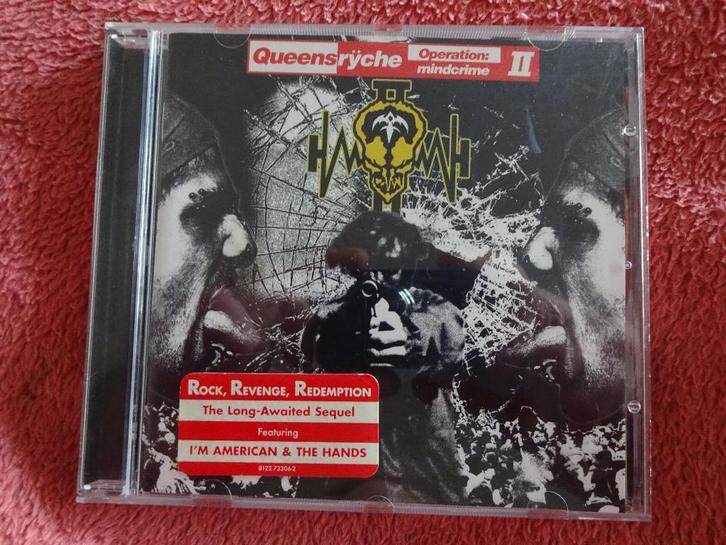 CD Queensrÿche – Operation: Mindcrime II , 8122-73306-2, Cd's en Dvd's, Cd's | Hardrock en Metal, Gebruikt, Ophalen of Verzenden