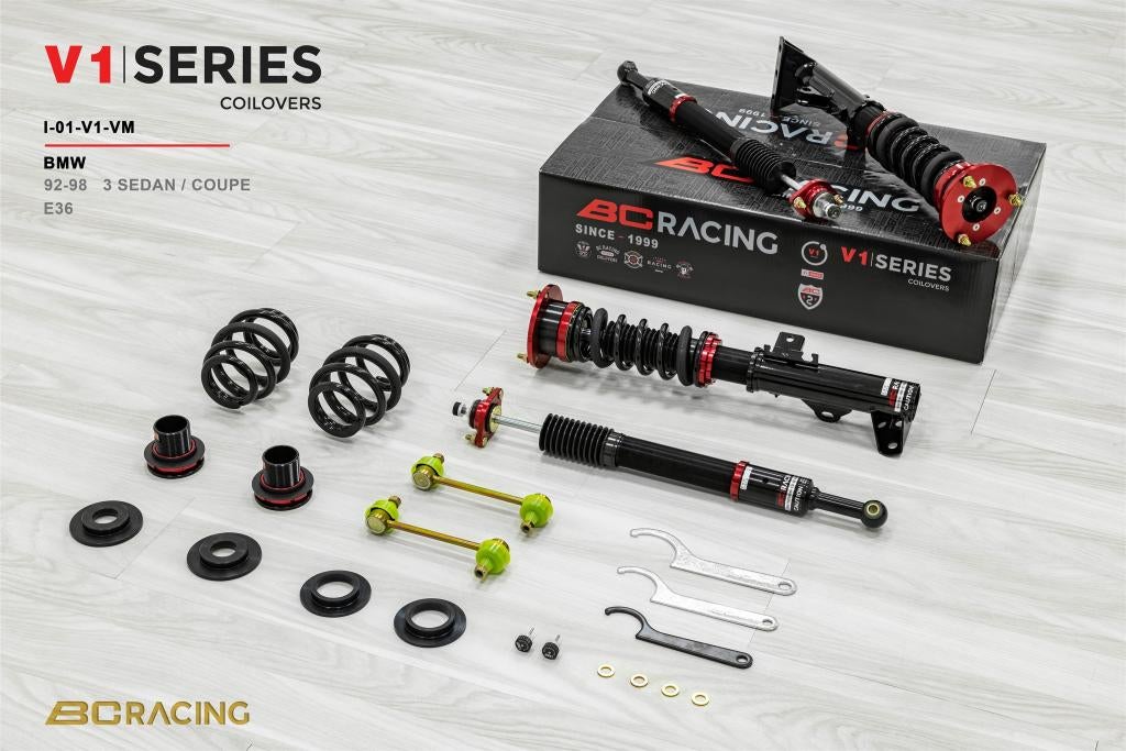 BC Racing V1-VM serie schroefset - BMW 3-serie E36 92-98, Ophalen of Verzenden