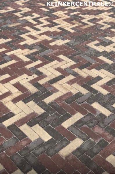 236,71m2 kleurmix gebakken klinkers Wienerberger dikformaat, Tuin en Terras, Tegels en Klinkers, Nieuw, Klinkers, Keramiek, 10 m² of meer