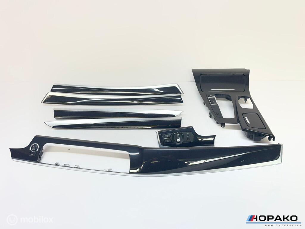 Interieurlijsten set hoogglans zwart BMW 5 serie F10 F11, Auto-onderdelen, Interieur en Bekleding, Gebruikt, Einsteinlaan 5 rijswijk
