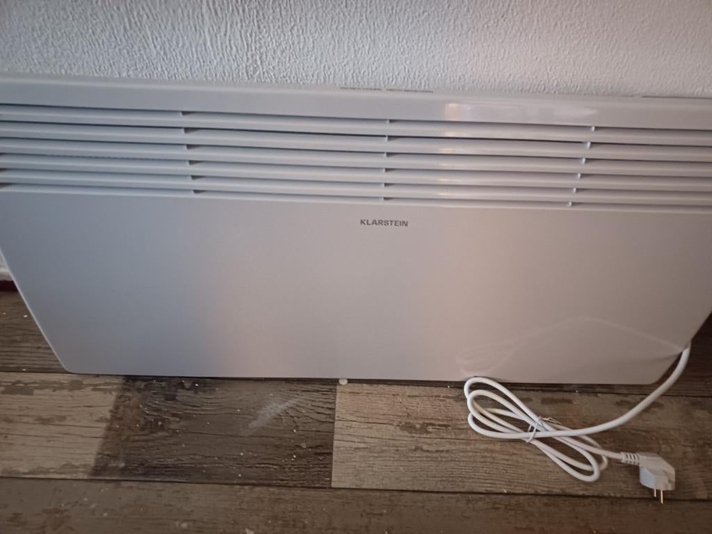 Klarstein elektrische kachel - wandmontage, Overige soorten, Elektrisch, Ophalen of Verzenden, Zo goed als nieuw