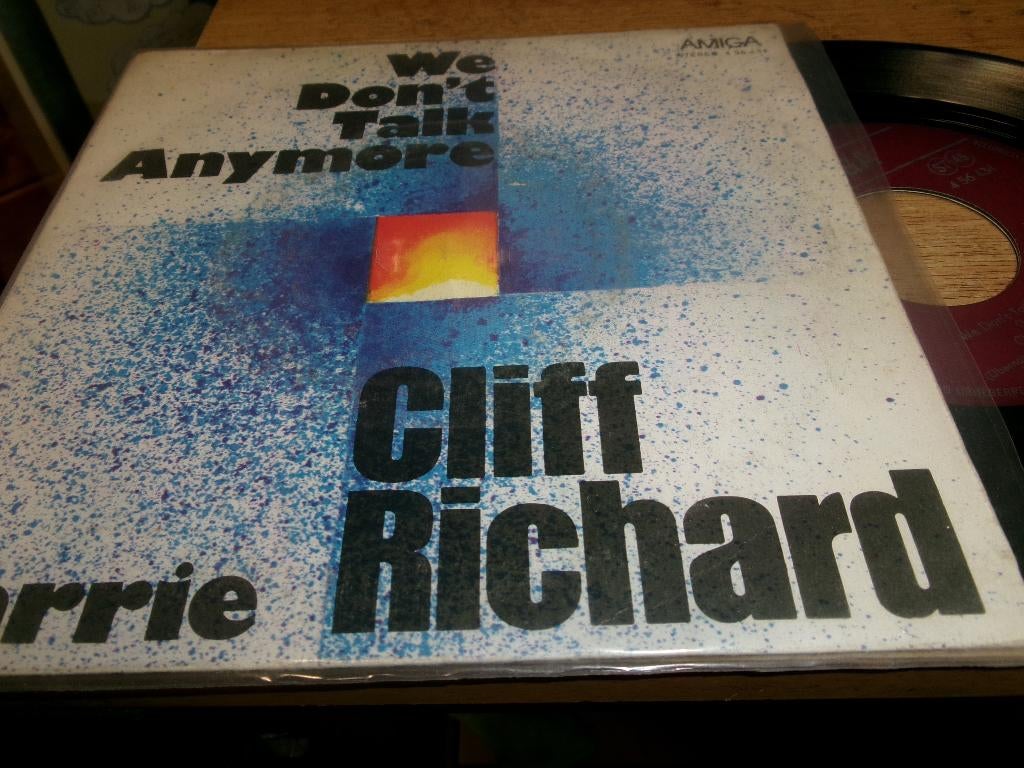 CLIFF RICHARD / We don't talk anymore / DDR FH / ZG, Ophalen of Verzenden, Gebruikt, Pop
