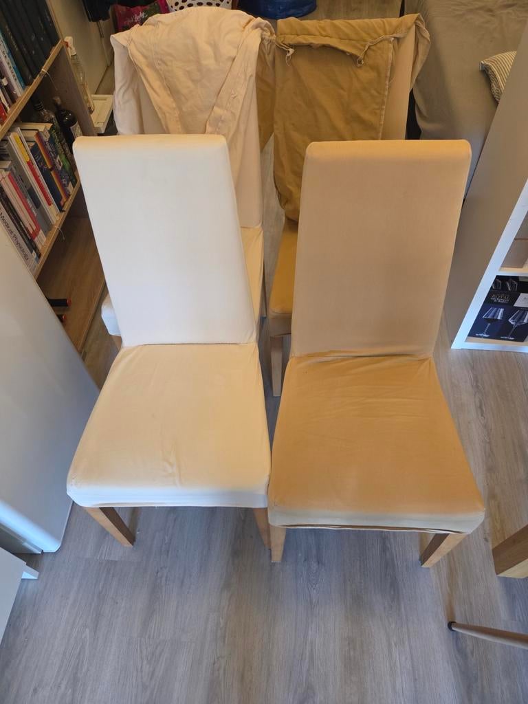 Mobitec design eetkamerstoelen, Huis en Inrichting, Stoelen, Ophalen, Zo goed als nieuw, Overige kleuren, Vier