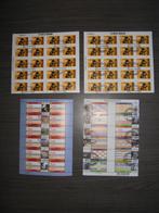 Nederland 2001 t/m 2003, 12 vellen, Gestempeld., Verzenden, Na 1940, Gestempeld