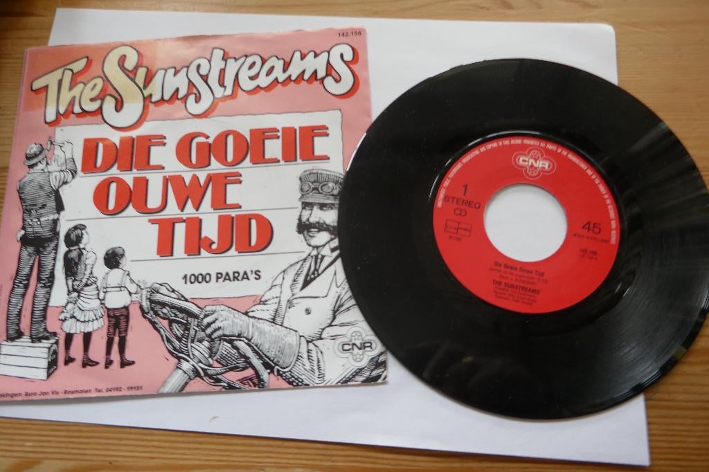 Single:  The Sunstreams – Die Goeie Ouwe Tijd, Gebruikt, Overige formaten, 1980 - 1989, Ophalen of Verzenden