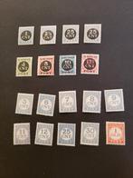 Postfrisse portzegels Port zegels vanaf 2e emissie, Postzegels en Munten, Postzegels | Nederland, Ophalen of Verzenden, T/m 1940