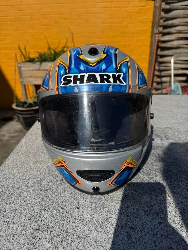 Helm Shark Carl Fogarty Foggy XL, XL, Shark, Ophalen of Verzenden, Integraalhelm