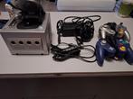 Game cube, Spelcomputers en Games, Spelcomputers | Nintendo GameCube, Ophalen, Gebruikt, Zilver, Met 2 controllers