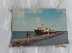 ansichtkaart terschelling de boot vaart de haven binnen, Ophalen of Verzenden, 1960 tot 1980, Ongelopen, Waddeneilanden