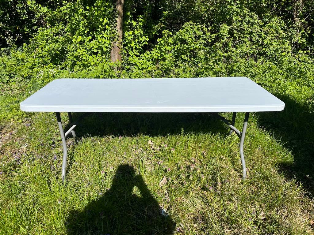 6 lange tafels te koop, Ophalen, Zo goed als nieuw, Carnaval