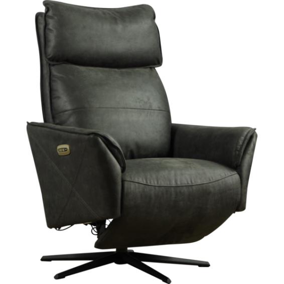 RELAXFAUTEUIL TOON €989 BULL ECO LEER 2 WEKEN LEVERTIJD!!!, Verzenden, Leer, Nieuw, Eén