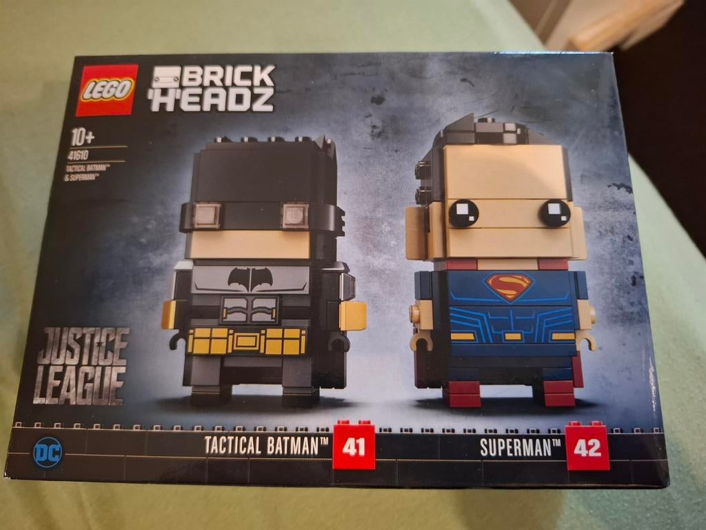 Lego Brickheadz 41610 Tactical Batman & Superman, Ophalen of Verzenden, Nieuw