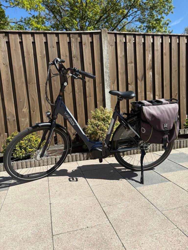 VanDijck E-bike met fietstas en oplader, Fietsen en Brommers, Elektrische fietsen, Zo goed als nieuw, Overige merken, 51 tot 55 cm
