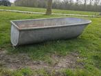 Zinken bad voor tuin decoratie of plantenbak, Ophalen, Gebruikt