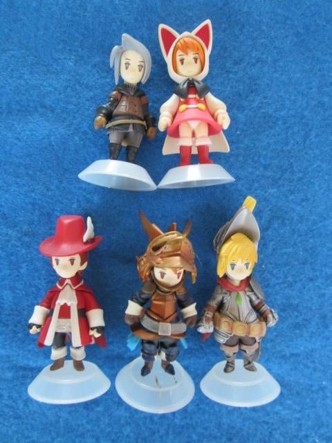 Final Fantasy 3 figuur Red+White mage, Luneth, Refia, Knight, Ophalen of Verzenden, Zo goed als nieuw