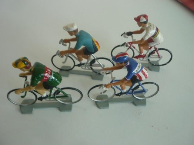 wielrennen Handgeschilderde miniatuur wielrennertjes, Ophalen of Verzenden, Zo goed als nieuw, Overige typen