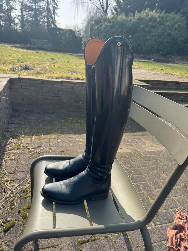 DeNiro dressuurlaars brushed zwart, Dieren en Toebehoren, Paardrijkleding, Zo goed als nieuw, Schoeisel, Dressuur, Ophalen of Verzenden