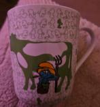 Smurfen Mok met Boerensmurf en Koeienprint, Ophalen of Verzenden