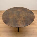 Ronde eettafel HPL Roest 120/130/140/150 - Direct Leverbaar, Huis en Inrichting, Tafels | Eettafels, Rond, Ophalen of Verzenden