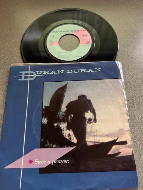 DURAN DURAN - save a prayer 7 INCH SINGLE NL, Cd's en Dvd's, Vinyl Singles, Gebruikt, Single, Pop, 7 inch, Ophalen of Verzenden