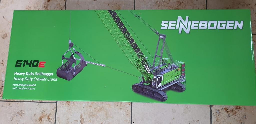 SENNEBOGEN 6140HD dragline draadkraan met sleepbak Ros nieuw, Ophalen of Verzenden, Nieuw, Hijskraan, Tractor of Landbouw, Overige merken