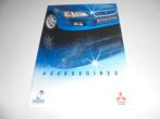 brochure Mitsubishi Space Star accessoires, Ophalen of Verzenden, Nieuw, Mitsubishi
