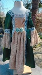 Middeleeuwse prinsessenjurk met kant. NIEUW! Maat 110/116, Ophalen of Verzenden, Nieuw, 110 t/m 116, Meisje