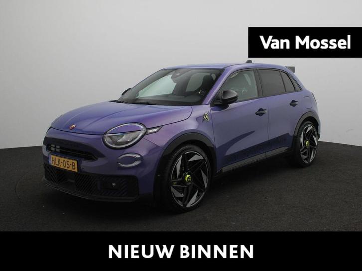 Fiat 600e Abarth Scorpionissima 54 kWh | Sabelt Kuipstoelen, Auto's, Fiat, Bedrijf, Te koop, 600E, ABS, Achteruitrijcamera, Adaptive Cruise Control