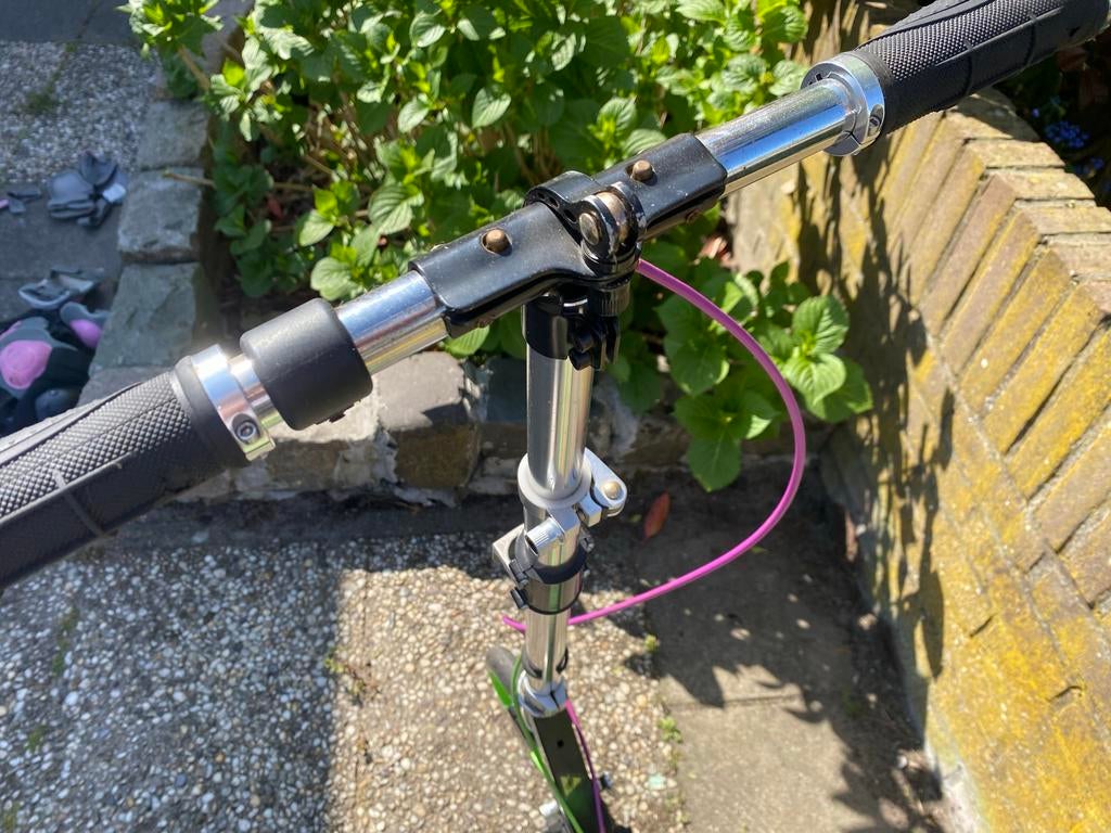 Space Scooter X590 - Groen/Zwart, Ophalen, Gebruikt, Gewone step
