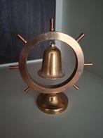 Vintage scheepsbel in stuurwiel design, Ophalen of Verzenden