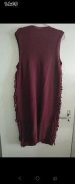 Lange gilet, Ophalen of Verzenden, Maat 42/44 (L), Rood