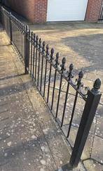 Gietijzeren sierhekwerk, Tuin en Terras, Tuinhekken en Hekwerk, Ophalen, Gebruikt, IJzer, Sierhekwerk