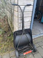 Flymo H40 Handgrasmaaier - Gebruikt, maar werkt nog prima, Tuin en Terras, Grasmaaiers, Ophalen, Gebruikt, Handgrasmaaier, Opvangzak