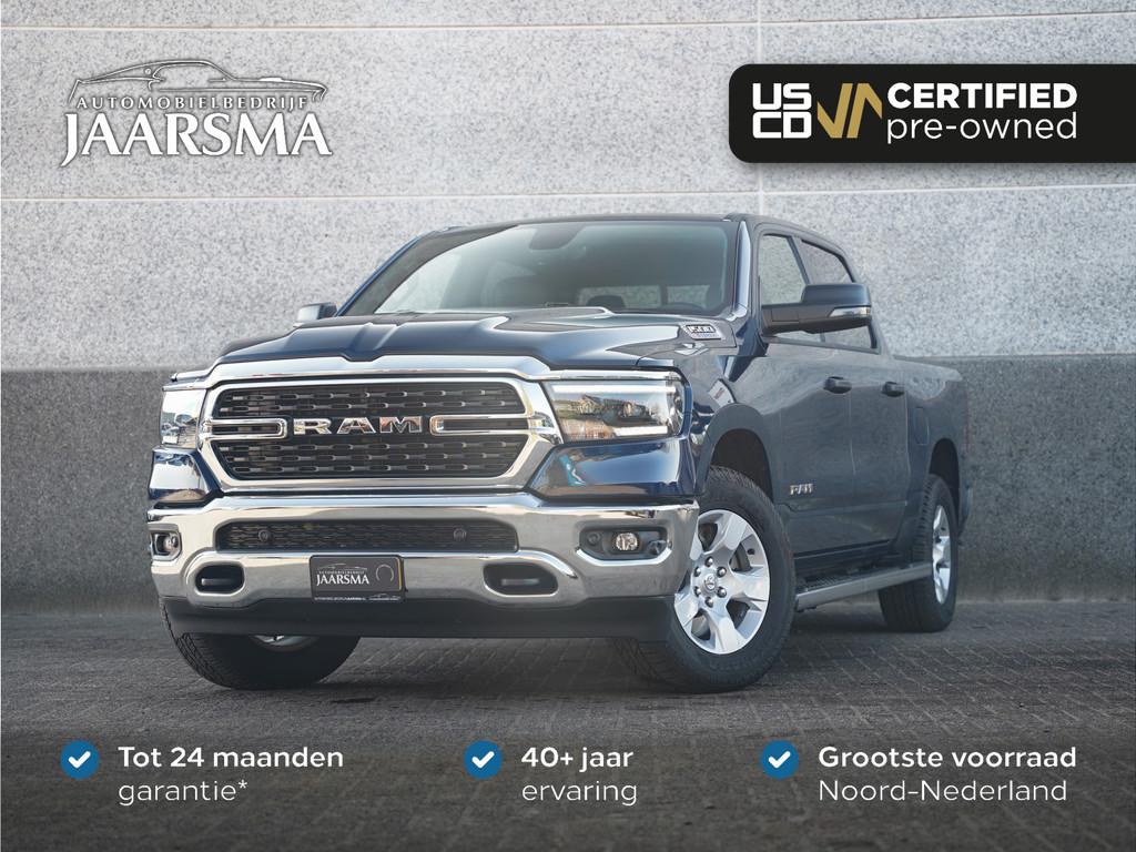 Dodge Ram 1500 Big Horn 3.6L V6 eTorque |Lederen bekleding |, Auto's, Automaat, Metallic lak, Gebruikt, Blauw