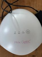 Pink gellac pro lamp en accessoires, Verzenden, Zo goed als nieuw, Wit, Handen en Nagels
