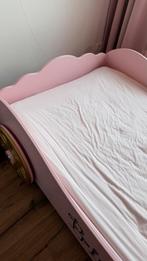 Prinsessenbed roze met matras - Zo goed als nieuw, Ophalen, 70 tot 85 cm, Zo goed als nieuw, Matras
