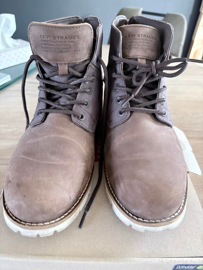 Levi's Veterschoenen Bruin Maat 42, Bruin, Ophalen of Verzenden, Zo goed als nieuw, Veterschoenen