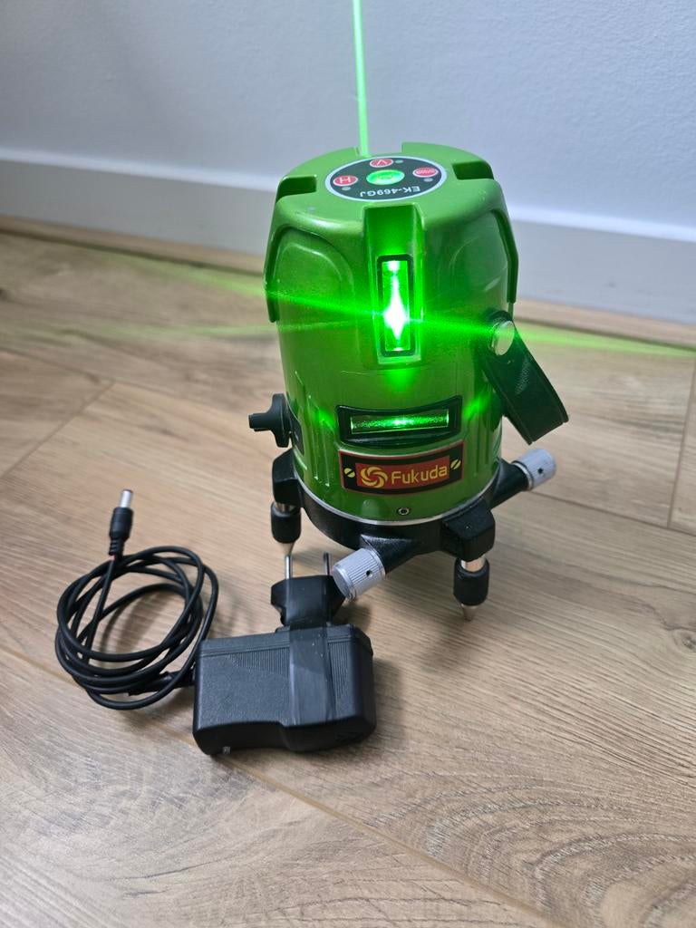 Fukuda Professionele 5-lijns Laserwaterpas, Ophalen, Gebruikt, Overige meters