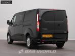 Ford Transit Custom 130PK Limited L2 Dubbel Cabine Automaat, Auto's, Stof, Euro 6, 4 cilinders, Zwart