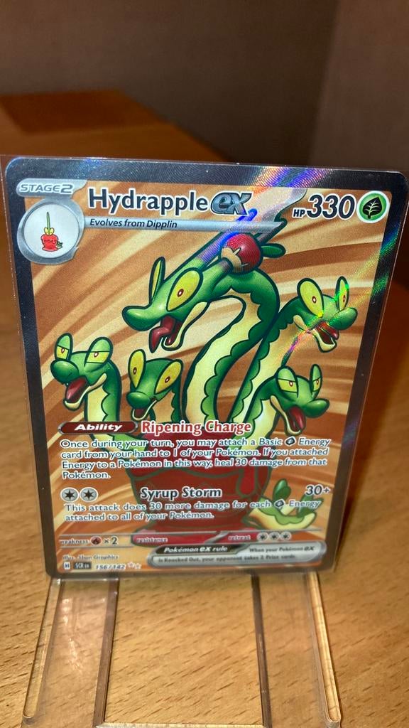 Pokemon Hydrapple Ex 156/142 Stellar Crown 5,00 euro, Ophalen of Verzenden, Zo goed als nieuw