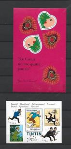 Frankrijk 2 blokken modern w.o Kuifje postfris, Postzegels en Munten, Ophalen of Verzenden, Postfris