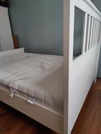 IKEA Hemnes bed wit 160x200, Ophalen, Gebruikt, Wit, Tweepersoons
