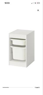 NIEUW!!! IKEA Trofast kast met opbergbakken - Wit, Kinderen en Baby's, Kinderkamer | Commodes en Kasten, Gebruikt, Minder dan 50 cm
