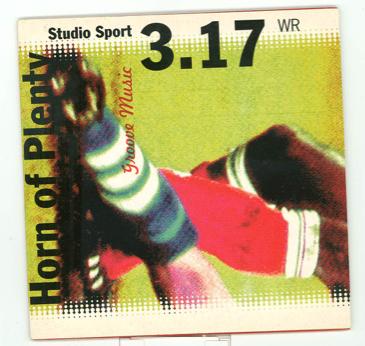Studio Sport - Horn of Plenty - cd single, Ophalen of Verzenden, 1980 tot heden, Zo goed als nieuw, Jazz