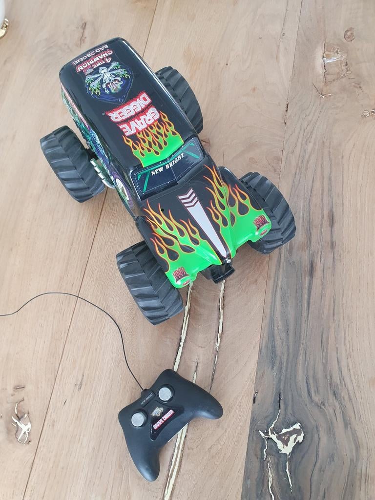 Rc Grave Digger, Hobby en Vrije tijd, Modelbouw | Radiografisch | Auto's, Ophalen of Verzenden, Onderdeel